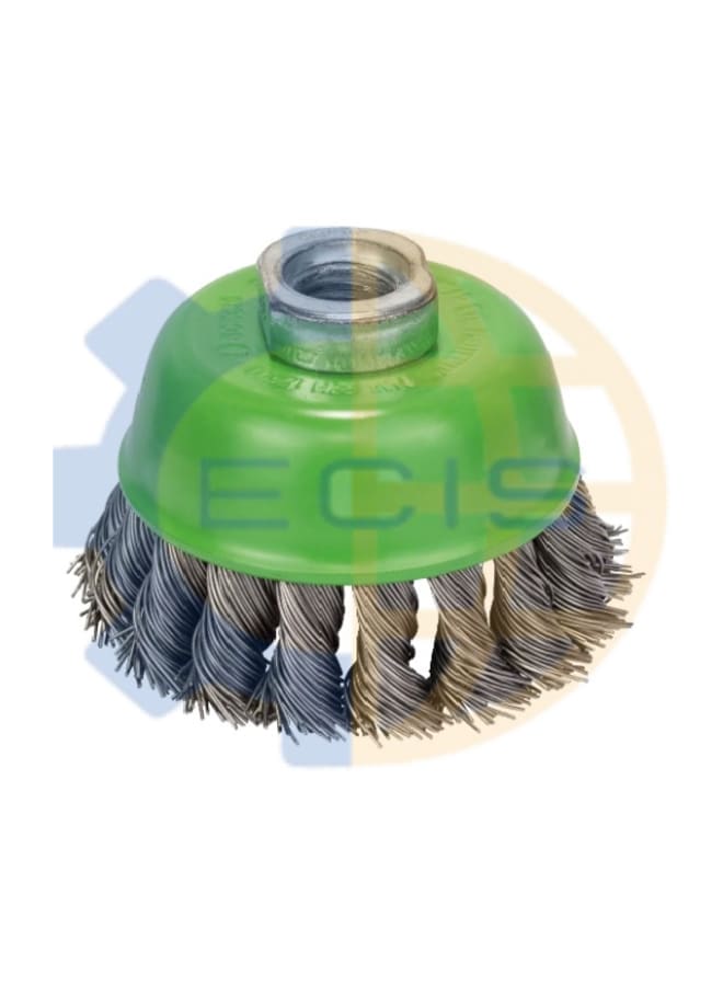Bosch 3" 75mm Stainless Steel Braided Cup Wire Brush