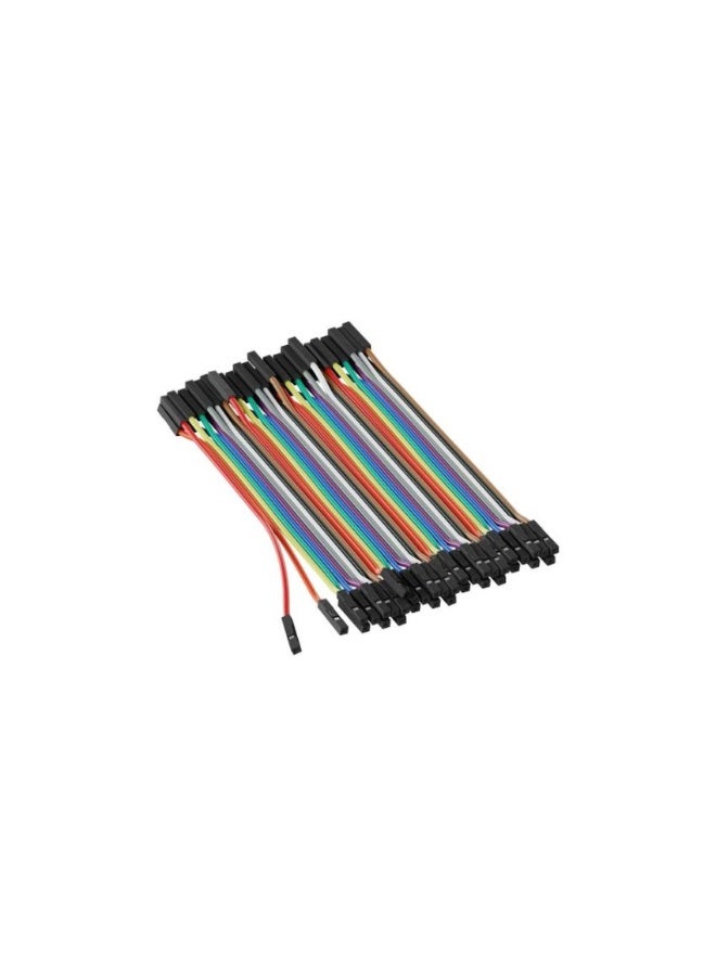 KNP Female to Female Jumper Wire 10cm,Set of 40- for Seamless Circuit Connections - Image 1