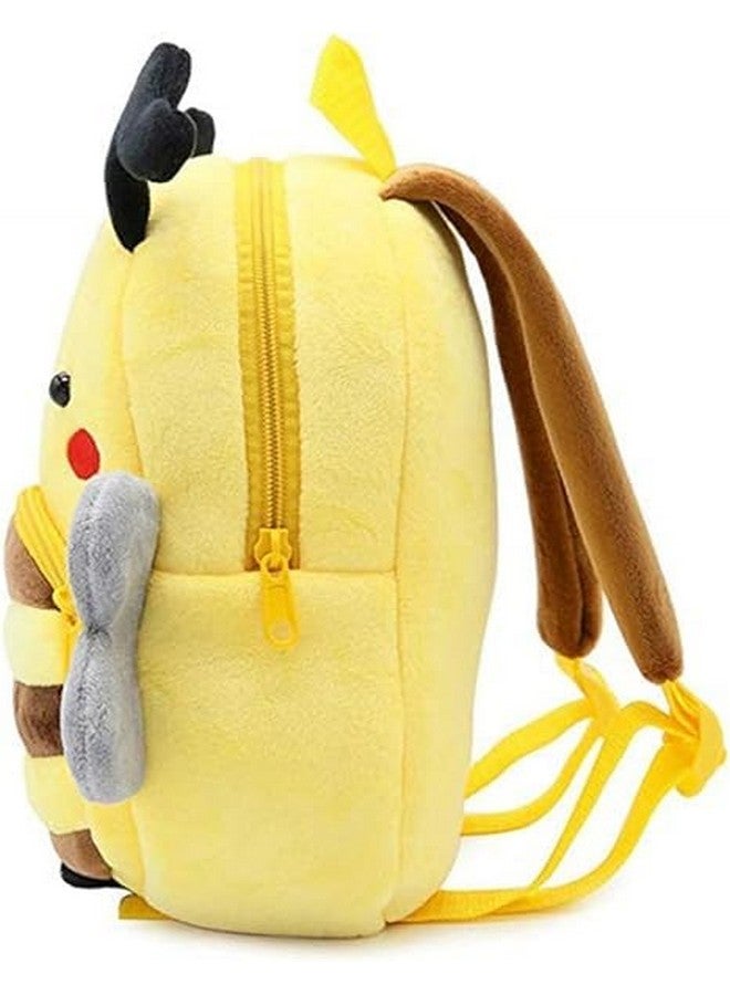 Blue Tree Kid's School Bagpack 3-5 Years 11 litres Cartoons Soft Toy Bag Gift for Kids (BEE) - Image 2