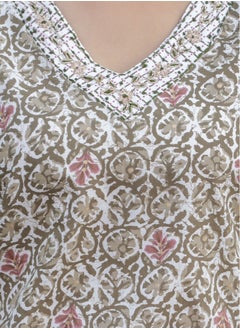 PRIYA’S PANACHE Cotton Batik Print Kurta Set with Dupatta | Ethnic Indian Wear for Women | Traditional Salwar Kameez | Ready-to-Wear Outfit  - Image 4