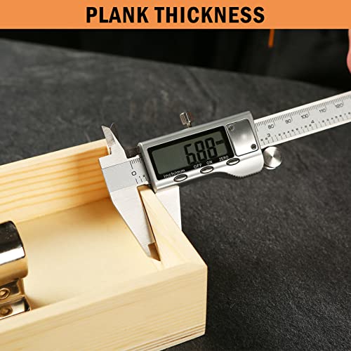 Artcome Heavy Duty Pecan Nut Cracker Tool with 1 Crab Cracker, 2 Wide Crab Forks, Wood Handle Base with Rectangular Wooden Box Base for Walnuts, Chestnuts, Almonds, Pecans, Hazelnuts, etc - Image 5