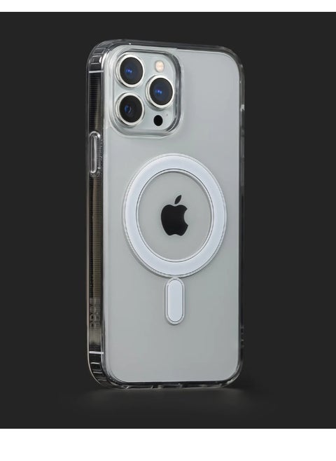 Ten tech Magnetic Clear Case Designed for iPhone 14 pro max – Compatible with MagSafe Charger, Support Magnetic Car Mount Wireless Charging, Soft Press Buttons Scratch Resistant – ten tech