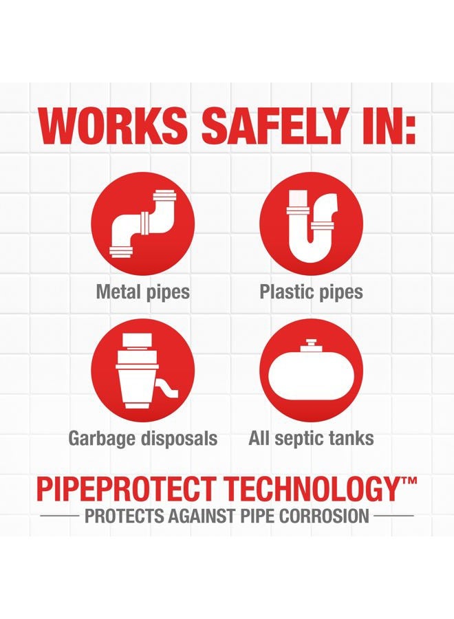 Drano Max Gel Drain Clog Remover and Cleaner for Shower or Sink Drains, Unclogs and Removes Hair, Soap Scum, Blockages,32oz - Image 5