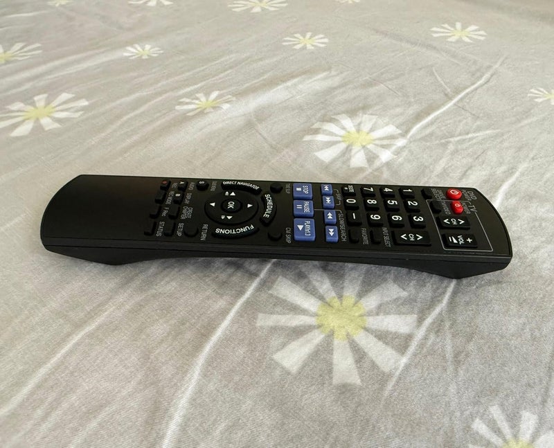 BOMAZ Replacement Remote Control for Panasonic DMR-EZ48V DMR-EZ48K DMR-EZ48VE DMR-EZ485 DMR-EZ485V DMR-EZ485VK DVD Recorder - Image 1