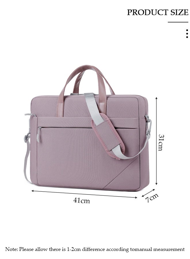 DUNISO 15.6 Inch Laptop Bag Lightweight Computer Bag Travel Business Handbag Briefcase Water Resistance Shoulder Messenger Bag for Men and Women Work Office - Image 2