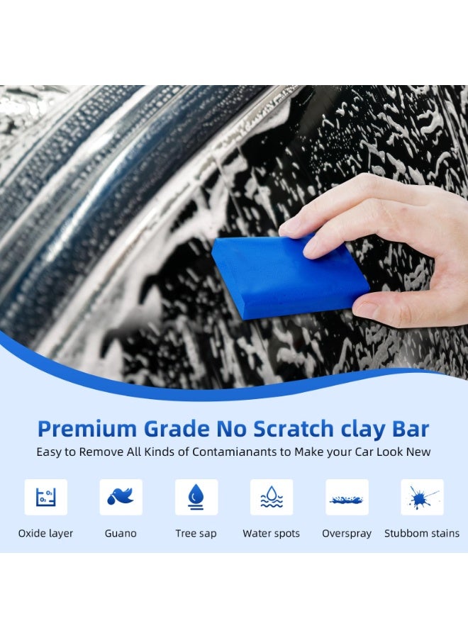 COYO 4 Pack 100g Car Clay Bar Auto Detailing Magic Clay Bar Cleaner for Car Wash Car Detailing Clean - Image 2