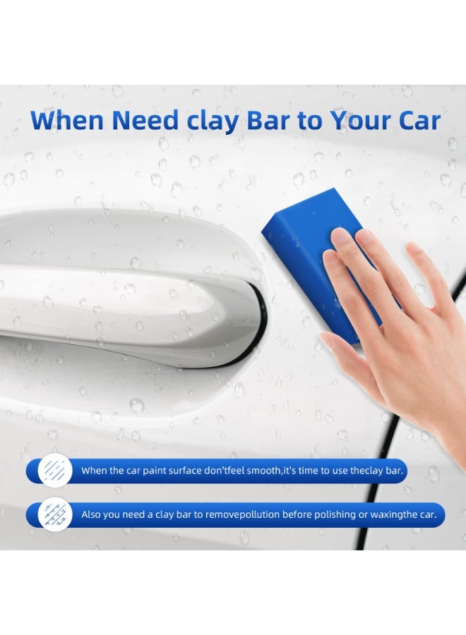 COYO 4 Pack 100g Car Clay Bar Auto Detailing Magic Clay Bar Cleaner for Car Wash Car Detailing Clean - Image 5