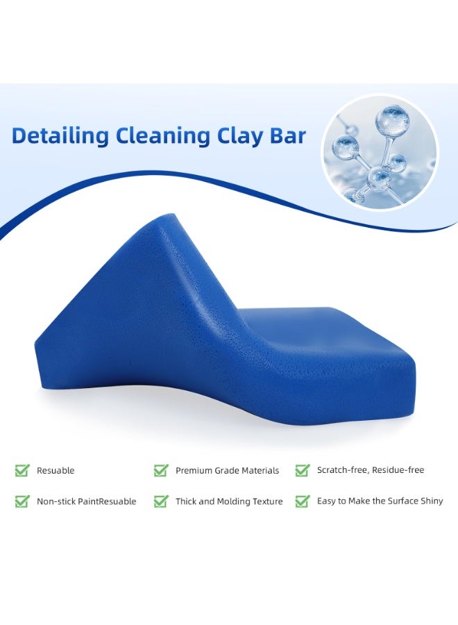 COYO 4 Pack 100g Car Clay Bar Auto Detailing Magic Clay Bar Cleaner for Car Wash Car Detailing Clean - Image 4