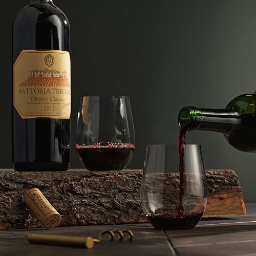 Munfix Plastic Stemless Wine Glasses 48 Pack, Disposable 12 Oz Clear Plastic Wine Cups Shatterproof Recyclable and BPA-Free - Image 5