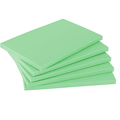 ZOENHOU 20 PCS 4 x 6 Inch Rubber Stamp Carving Blocks, Linoleum Blocks for Printmaking, Stamp Making, Green - Image 4
