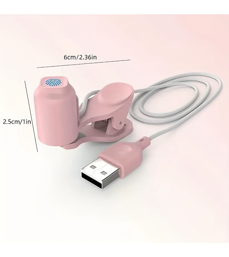 Pink Screen Automatic Clicker Intelligent Touch Button Three Speed Adjustable Stable Clipper No Damage To Screen Silent Zero Noise Anti Slip Design Convenient Operation Smart Simulation Human Hand Clicking Non Contact Clicking Capacitive Air Mapping Technology For Movie Likes Game Idle Orders Takeaway Grabbing Red Envelope Grabbing - Image 3