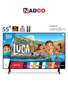 تليفزيون فلات سمارت - 55 بوصة - NC-55T4K - WebOS - 4K Ultra H