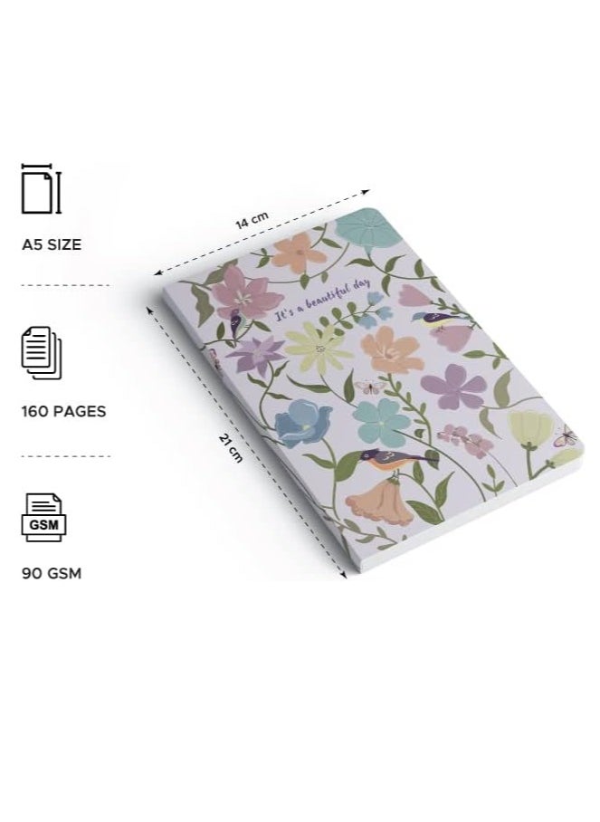 FACTOR NOTES A5 Size Softbound Ruled Notebook 160 Pages 90gsm Thickness  - Image 2