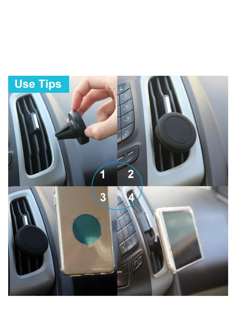 Earldom Magnetic Car Air Vent Phone Holder 360 Rotation  Air Ventnor Car - Image 5