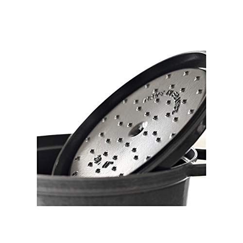 STAUB 40510-283-0 Cocotte Round 24cm Dark Blue - Image 4