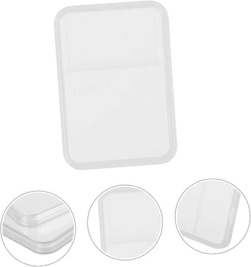 Abaodam 4pcs Stamp Collecting Box for Storage and Display Plastic Stamp Case for Beginners and Collectors Design for Easy Visibility - Image 3