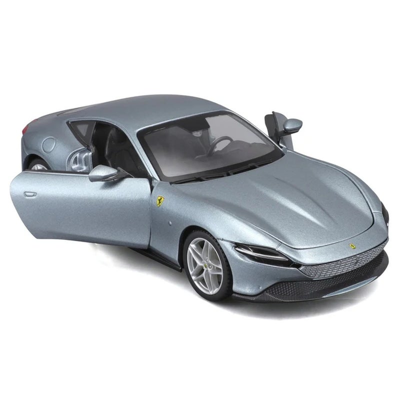 بوراجو سيارة فيراري روما 1/24 - رصاصي - 18-26029 - Image 3