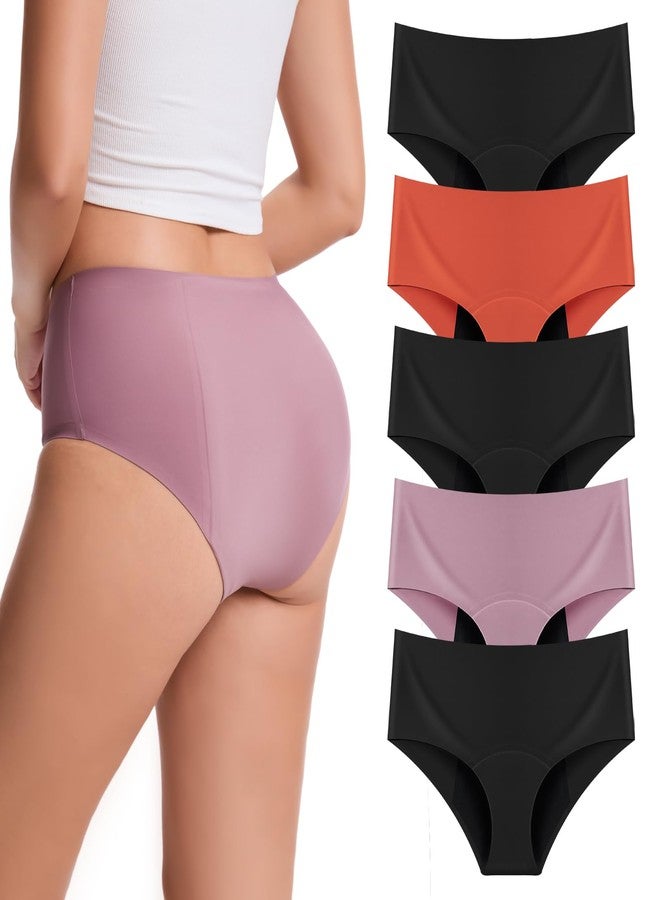 ToVii Incontinence Underwear for Women Plus Size Washable Leak Proof Menstrual Underwear Multicolor 2XL - Image 1