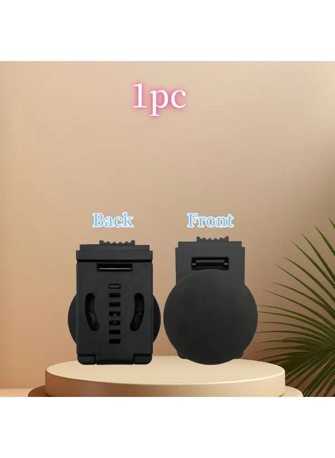 Black Magnetic Tool Holder Belt Clip One Hand Holster Quick Release for Tools - Image 1