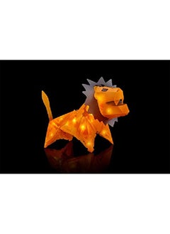 Thames & Kosmos Creatto Luminous Lion & Serengeti Sidekicks Lightup 3D Puzzle Kit ; Includes Creatto Puzzle Pieces To Make Your Own Illuminated Craft Creations ; Diy Activity Kit & Led Lights  - Image 4