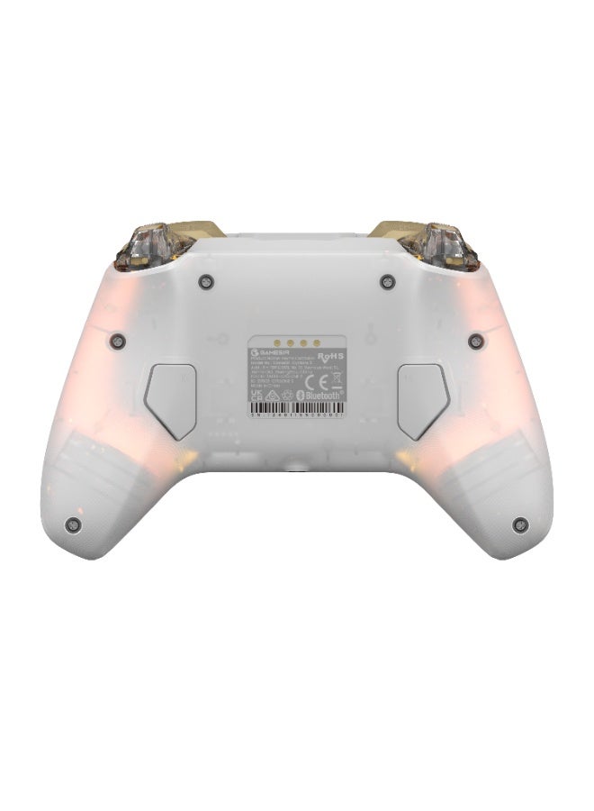 general Classic Gamepad GameSir Cyclone 2 Game Controller for PC Steam Switch Android iOS with RGB Lamp Wireless Audio Hall Linear Trigger and Micro Trigger Switch Six-Axis Gyroscope Aluminium Alloy Charging Dock - Image 5