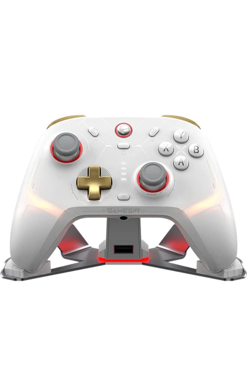 general Classic Gamepad GameSir Cyclone 2 Game Controller for PC Steam Switch Android iOS with RGB Lamp Wireless Audio Hall Linear Trigger and Micro Trigger Switch Six-Axis Gyroscope Aluminium Alloy Charging Dock - Image 1