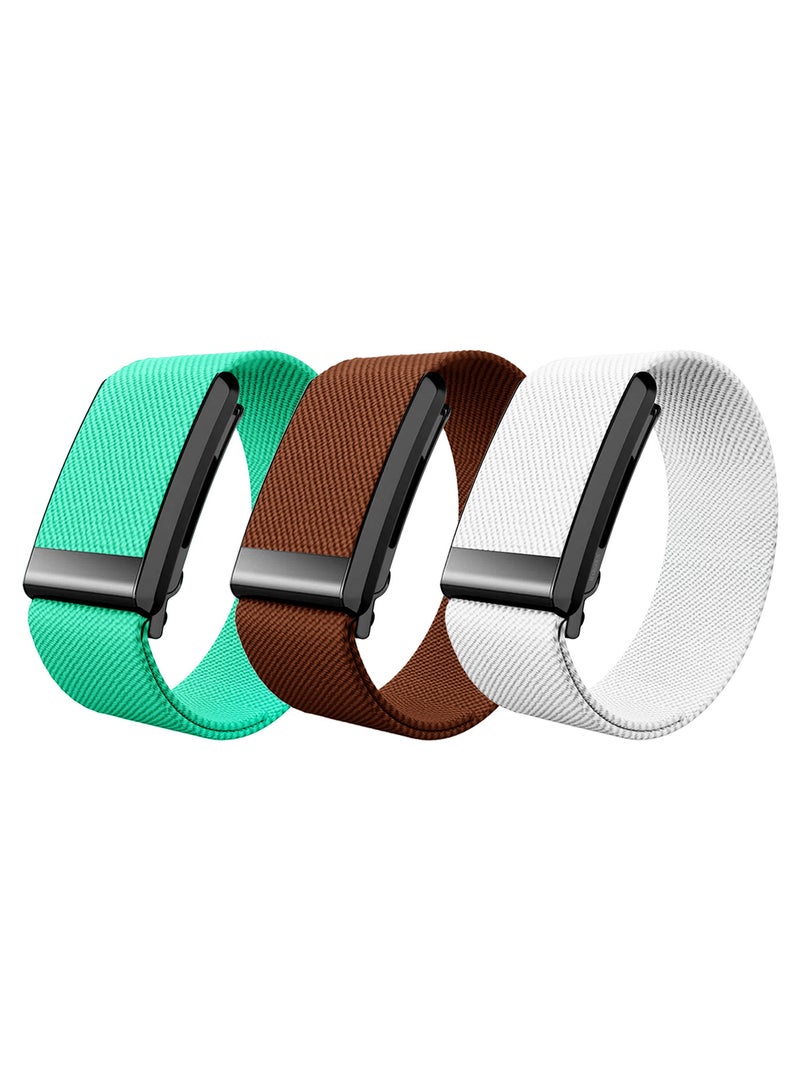 CATANES 3Packs Premium Adjustable Nylon Strap for WHOOP 5 – Lightweight & Breathable Replacement Band - Image 2