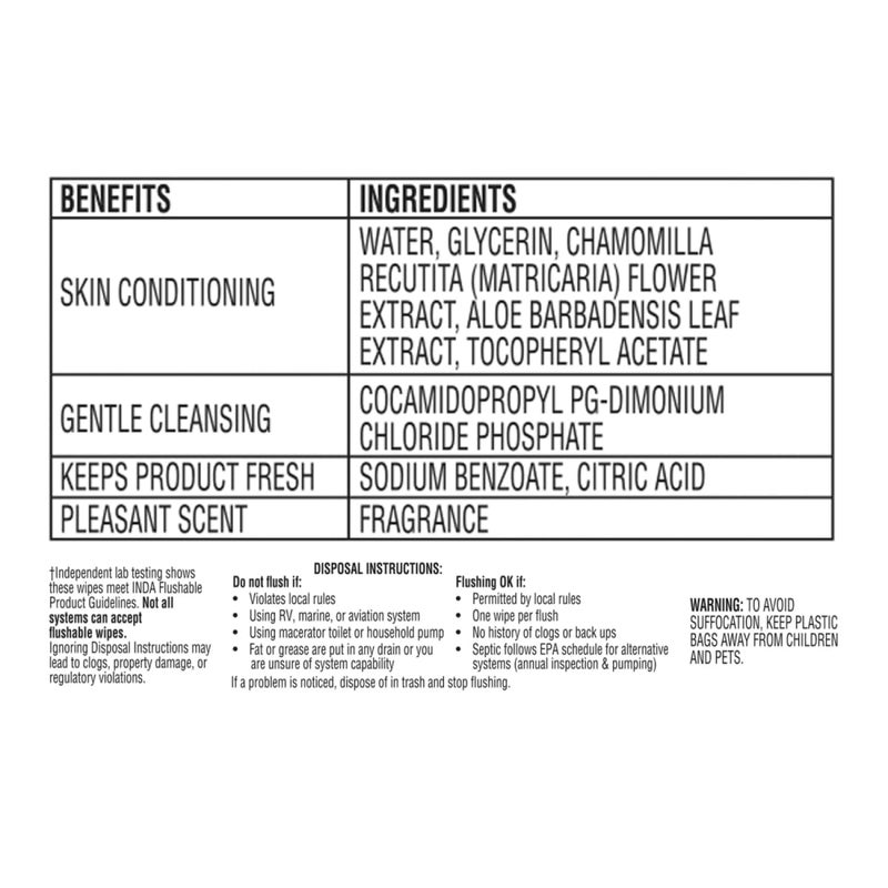 Equate Flushable Wipes 48 ct. Fresh Scent Pop-Up Dispensing - Image 3