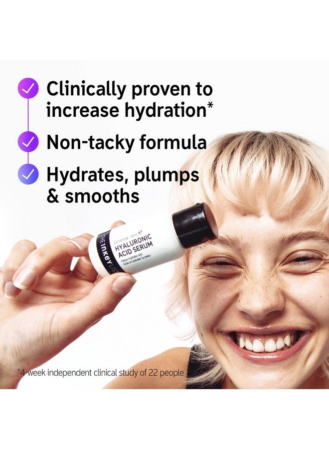 The INKEY List Hyaluronic Acid Serum, Hydrate Multiple Layers of Dry Skin, Plump and Smooth Fine Lines and Wrinkles, 1.0 fl oz - Image 5