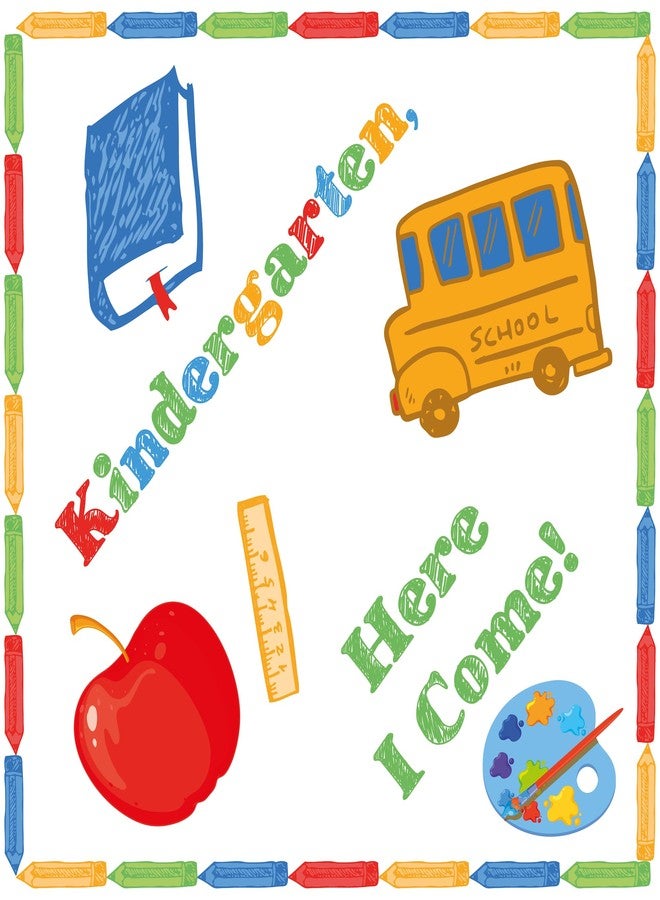 ADVANSYNC Kindergarten, Here I Come! Graduation Cap Topper - Image 4