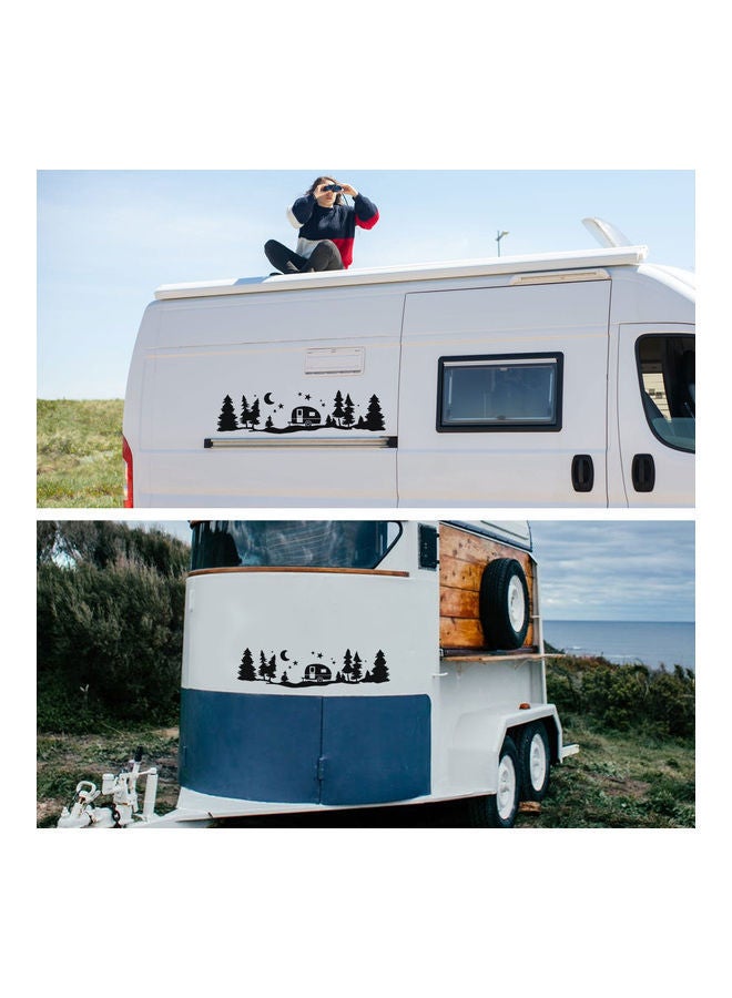 نيبمينينت ملصق سيارة بنمط شجرة القمر والنجوم من موتور هوم - Image 4