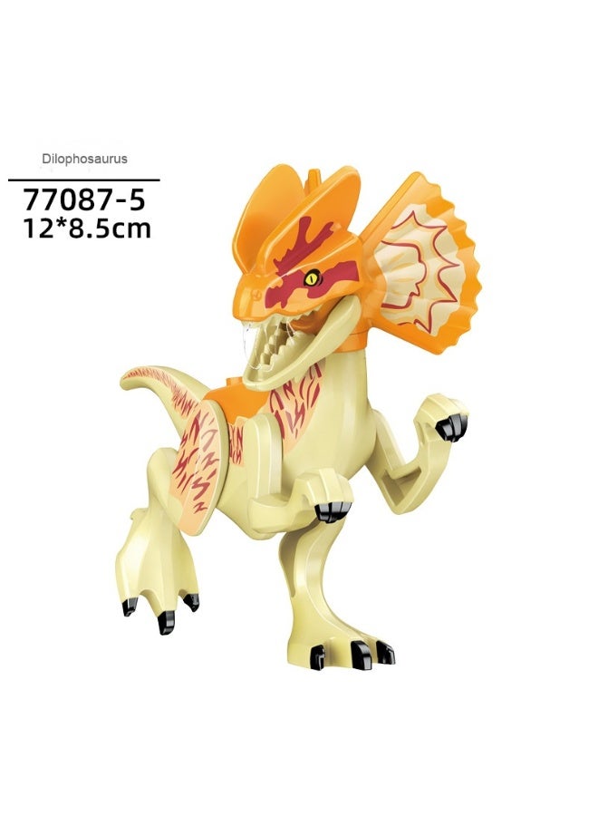 NIBEMINENT Small Jurassic Dinosaur Building Blocks Puzzle Toy