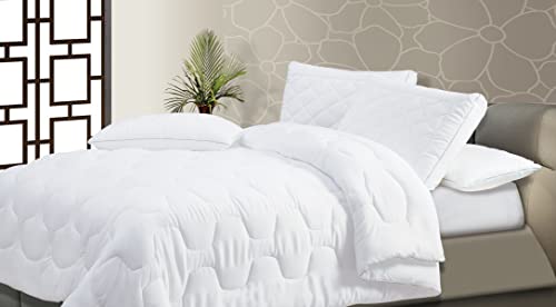Spread Spain ® Tencel Extreme Winter Quilt, 350 GSM with Filled 100% Tencel Lyocell Fibre, Super Soft & Cosy Comfort for All Seasons, Lightweight Breathable (Single 60x90 Inches) - Image 3