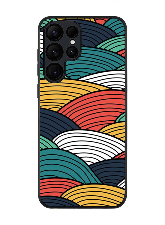 Stylizedd For Samsung Galaxy S25 Ultra 5G Case,Slim fit Camera Protection, Shockproof Thin Phone cover  - Woven Colors - Image 1