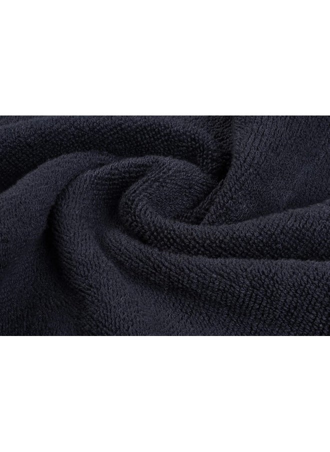 White Classic White Classic Bleach Safe Black Makeup Washcloths for Face Cleansing, 12 Pack - Super Soft Luxury Cotton Black Makeup Towels, Highly Absorbent and Quick Dry, All Makeup Remover Cloth | 13 x 13  - Image 5
