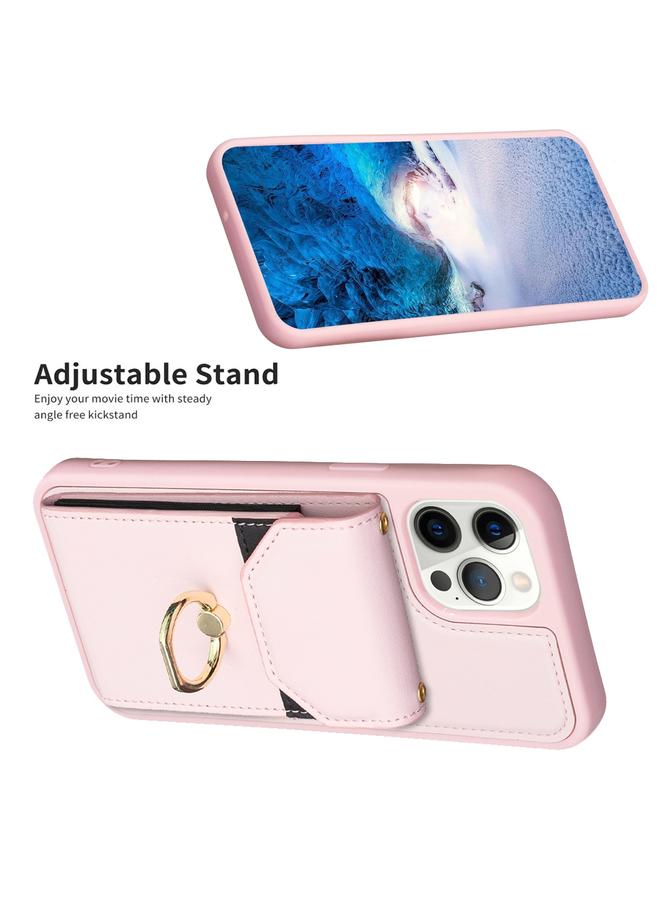 Zaboon Case For iPhone 13 Pro Max BF29 Organ Card Bag Ring Holder Phone Case - Image 5