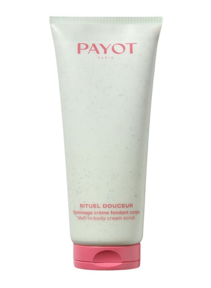 Payot Rituel Douceur Melt-In Body Cream Scrub Exfoliant 200ml - Image 1