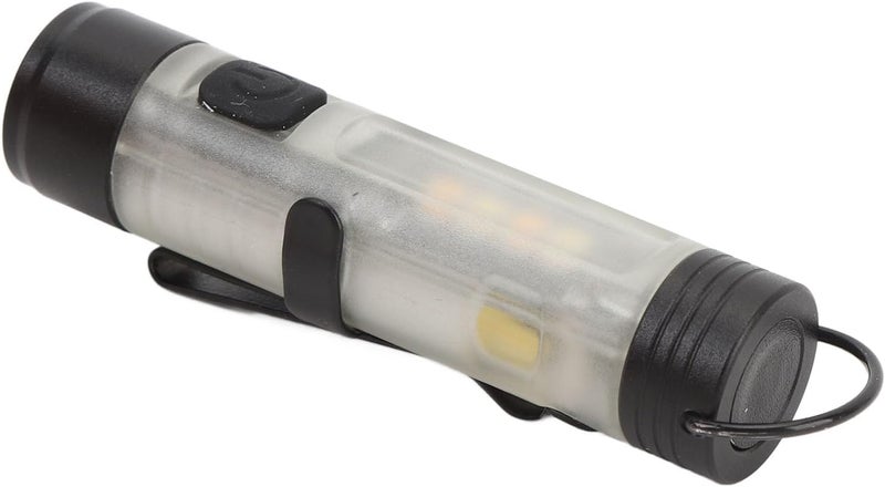 YOSOO Compact LED Flashlight USB Rechargeable Pocket Light with Clip, Magnet & 3 Light Modes for Hiking, Travel, Camping, Emergency & Outdoor Use - Image 2