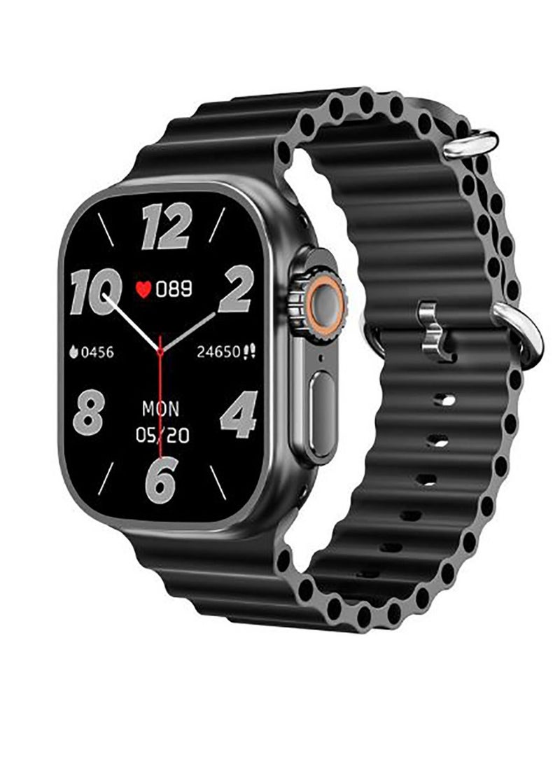 micro speed Smart Watch ULTRA , 7 IN 1 With Health Fitness Tracker Sport Watch, 7 addition Replacement Band 49MM-Multicolour - Image 2