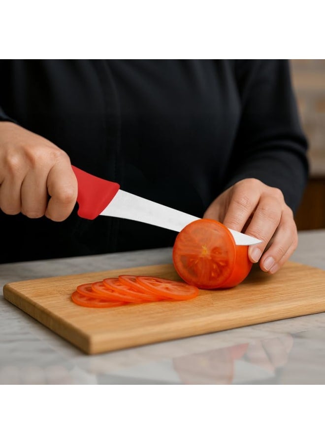 Tramontina Professional Boning Knife, 5-inch Blade Size, Red - Image 4