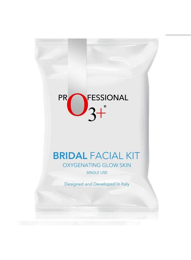 O3+ Bridal Facial Kit Oxygenating Glow Skin For Deep Cleansing, Bright & Radiant Complexion Suitable For All Skin Types (42G+50Ml Single Use Kit) - Image 1