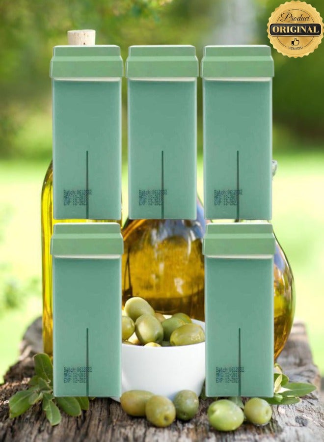 Spa System 5 Pieces Olive Oil Waxing 100ml - Image 1