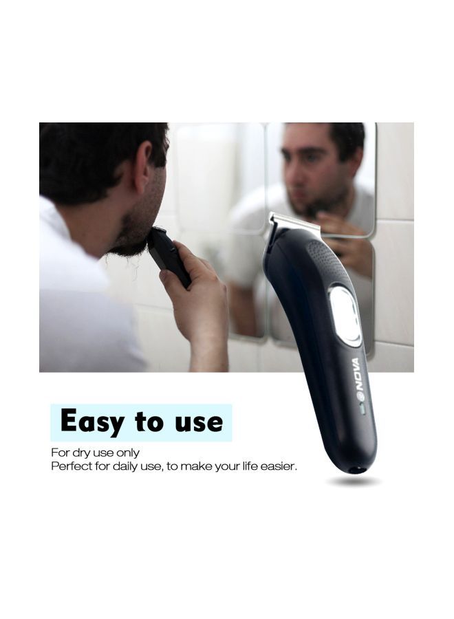 NIBEMINENT Electric Hair Trimmer Clipper Black - Image 4