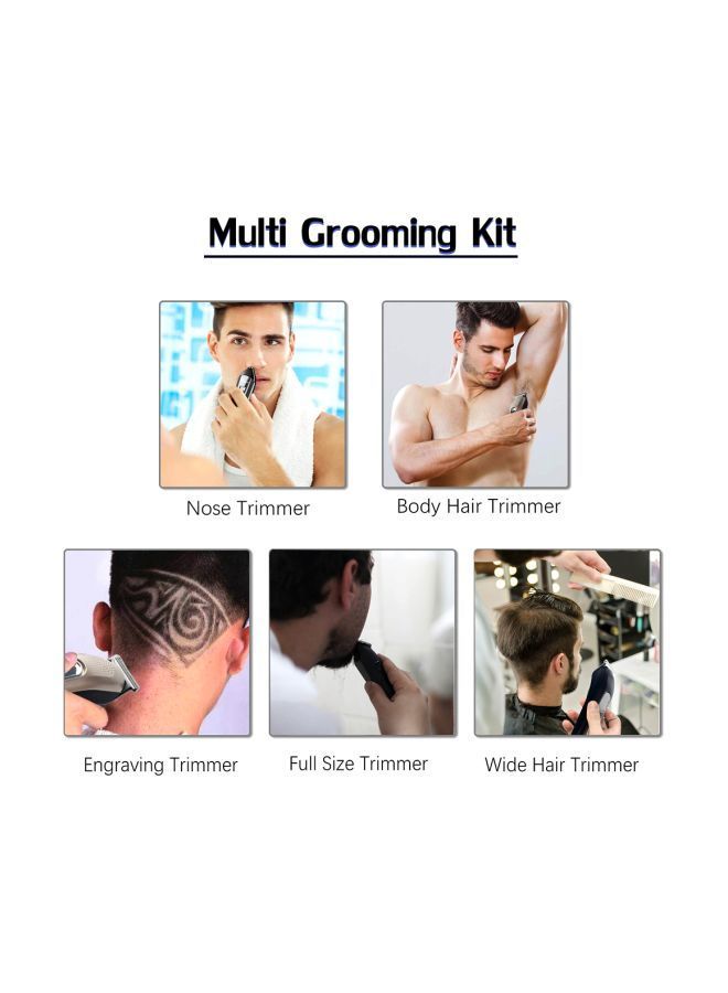 NIBEMINENT Electric Hair Trimmer Clipper Black - Image 3