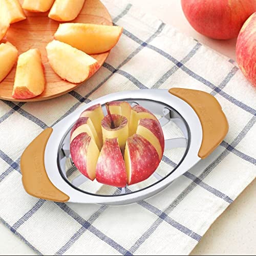 Anjali A.01 Stainless Stainless Steel Apple Cutter with 8 Blades - Effortlessly Slice and Core Apples, Enhance Your Kitchen with This Fruit Slicer - Perfect for Home Use - Image 5