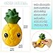 funnysquee Slow Rising Big Eyes Pineapple Squishies Toy for Kids Birthday GiftCute Fruit Stress Relief Simulation Lovely Squishys Squishi Squeeze Toys - Image 4