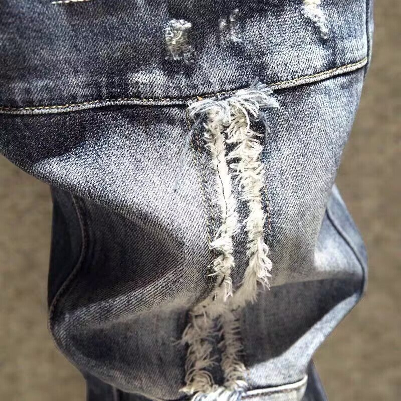 Unisex Casual Daily Denim Jeans - Image 2