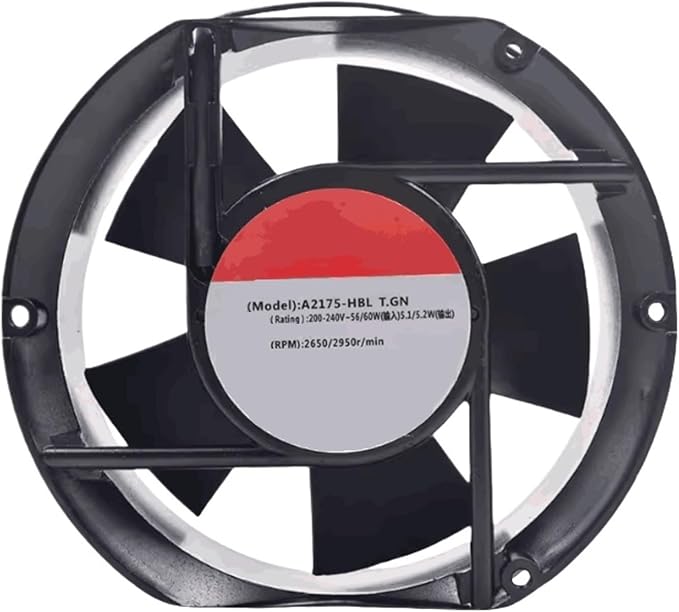 A2175 HBT T GN 220V 2950RPM 200CFM Cooling Fan Size A2175 HBT T GN - Image 1