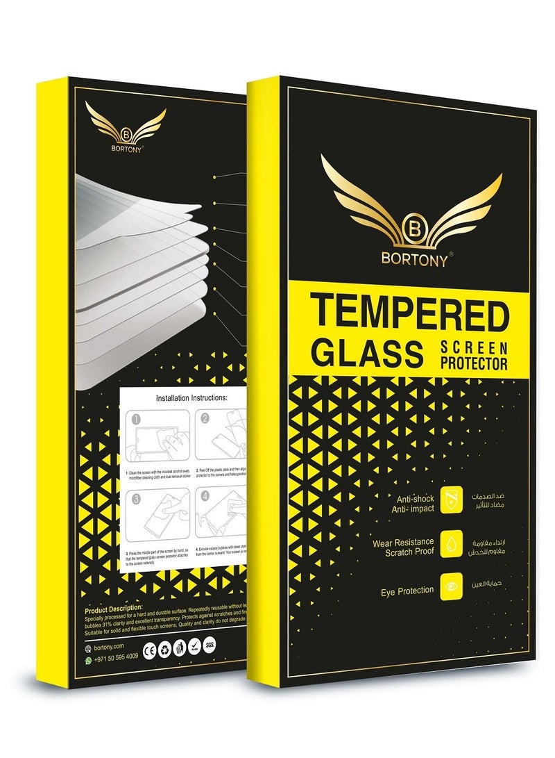 BORTONY Tempered Glass Screen Protector With 9H hardness For Redmi 9A / 9C - Image 2