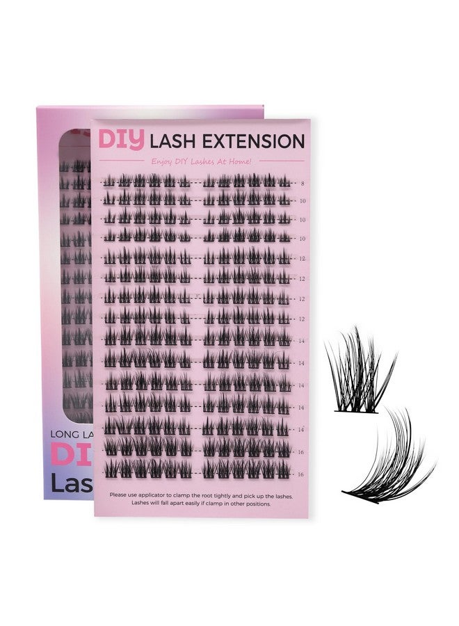 ميوفيو وصلات رموش صناعية مكونة من 180 قطعة من الرموش الصناعية الرقيقة والمتفرقة، مكونة من رموش صناعية رفيعة للغاية من المنك الناعم، صينية مختلطة (C-8-16Mix) - Image 1